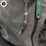 Mini Composite Knife Metal Keychain - Tophatter Daily Deals