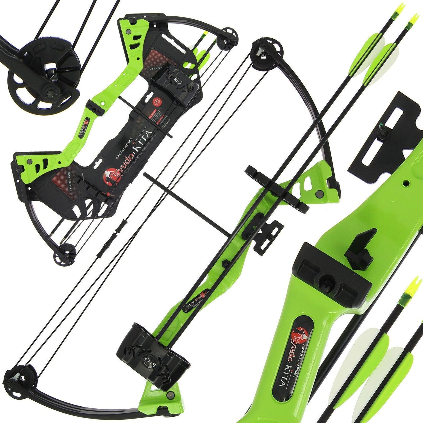 Archery Kit for Adults - 15-29lbs Compound Archery Bow & Arrow Set Adjustable Draw Power Adults Youths Sports & Outdoor - Tophatter Daily Deals