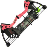 Archery Kit for Adults - 15-29lbs Compound Archery Bow & Arrow Set Adjustable Draw Power Adults Youths Sports & Outdoor - Tophatter Daily Deals