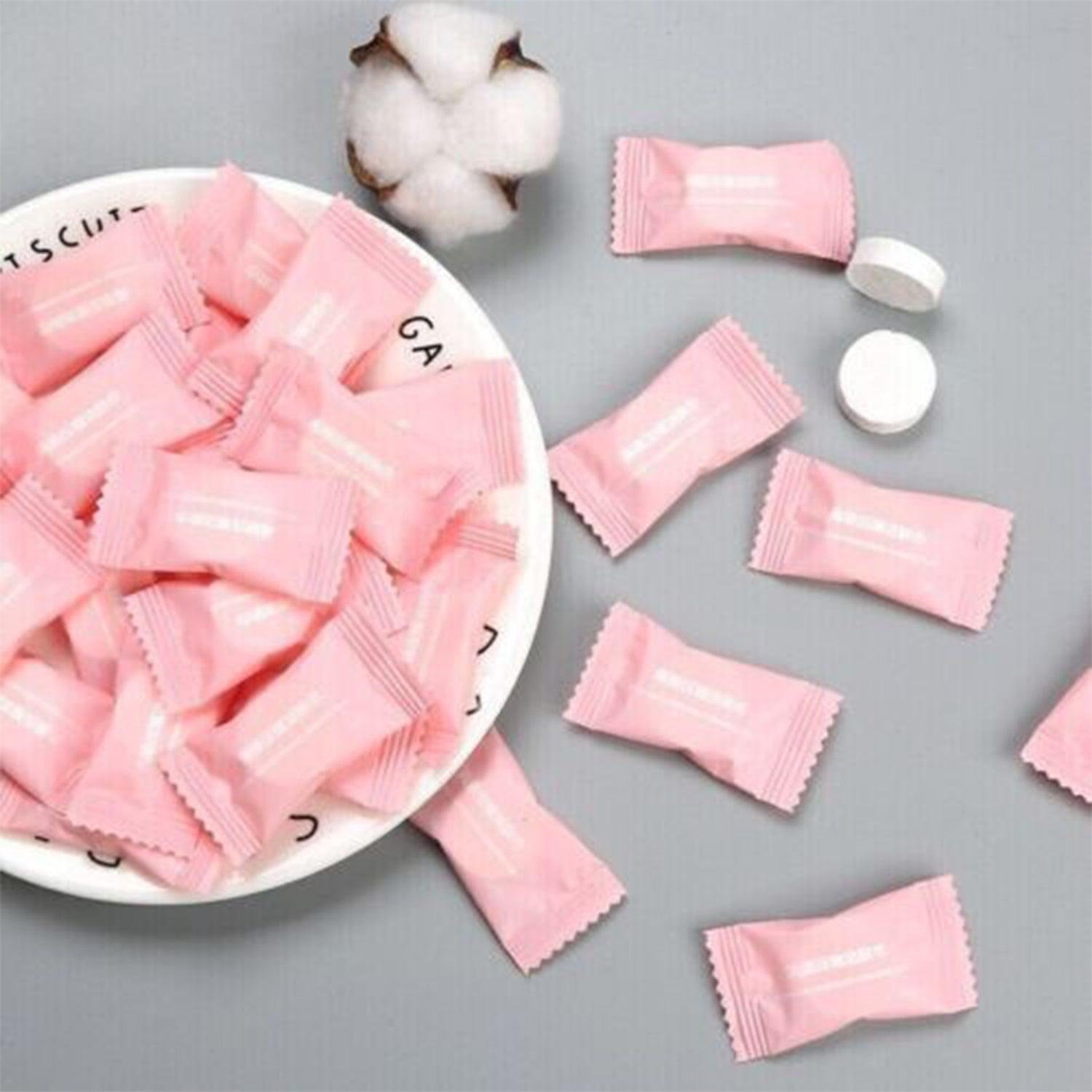 Compressed Towel Tablets - 100 Pcs Portable Magic Towel Disposable Compressed Travel Towel 100 Pcs Personal Care - Tophatter Daily Deals