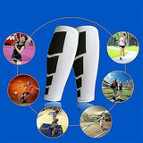 Shin Compression Sleeve - Calf Sleeve Leg Calf Support Brace Shin Splints Sport Running Sports & Outdoor - Tophatter Daily Deals