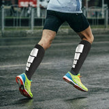 Shin Compression Sleeve - Calf Sleeve Leg Calf Support Brace Shin Splints Sport Running Sports & Outdoor - Tophatter Daily Deals