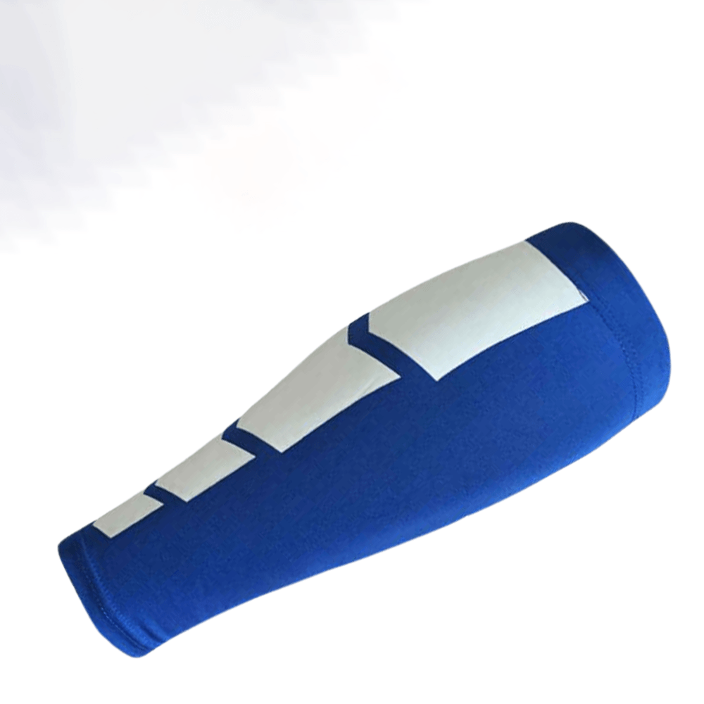 Shin Compression Sleeve - Calf Sleeve Leg Calf Support Brace Shin Splints Sport Running Blue Sports & Outdoor - Tophatter Daily Deals