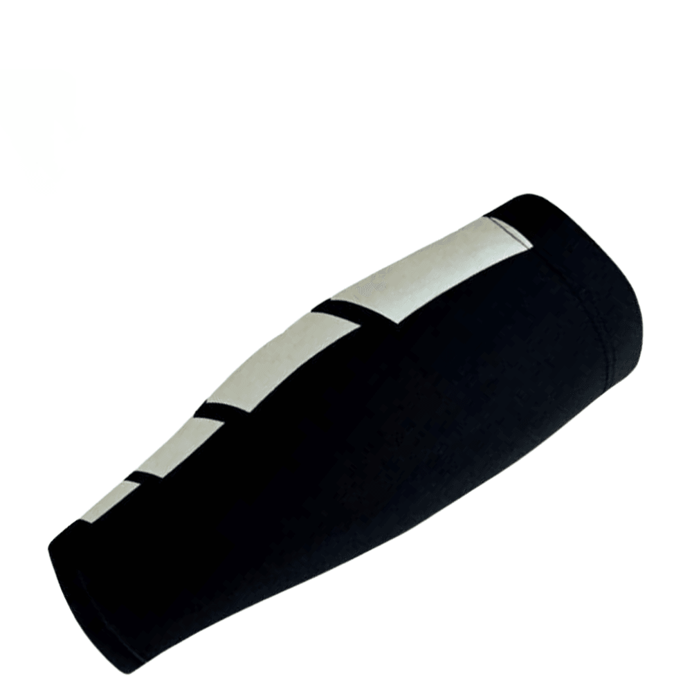 Shin Compression Sleeve - Calf Sleeve Leg Calf Support Brace Shin Splints Sport Running Black Sports & Outdoor - Tophatter Daily Deals