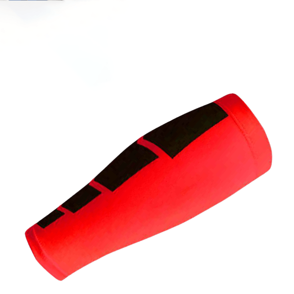 Shin Compression Sleeve - Calf Sleeve Leg Calf Support Brace Shin Splints Sport Running Red Sports & Outdoor - Tophatter Daily Deals