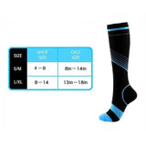 Best Compression Socks UK - Full Leg Sock For Men & Women Exercise & Fitness - Tophatter Daily Deals