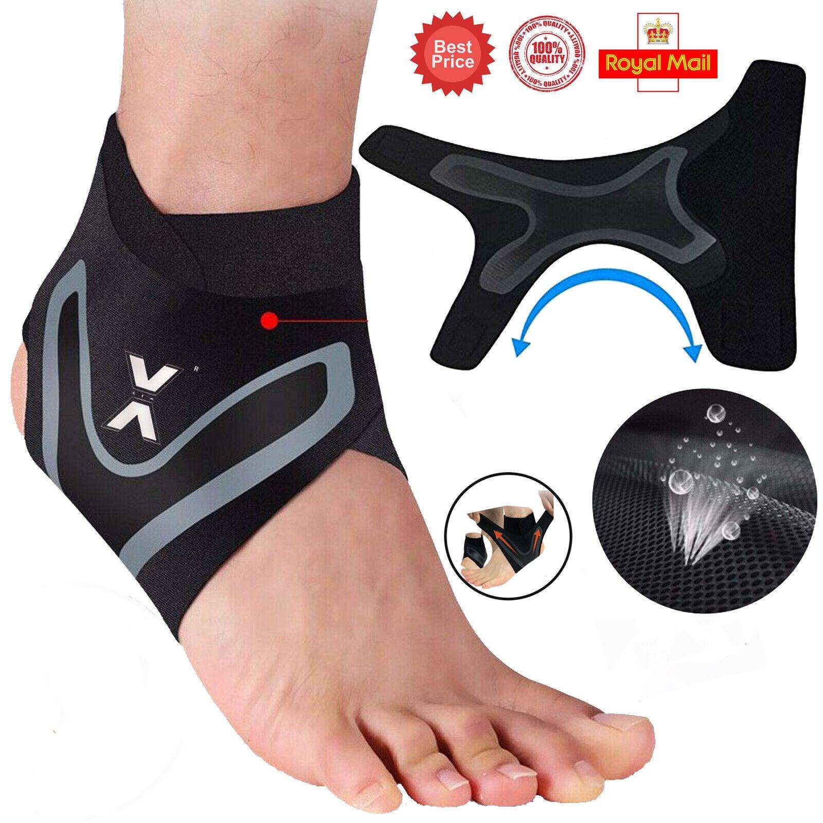Support Brace For Ankle - Ankle Support Elasticated Bandage Medical Compression Wrap Strap Exercise & Fitness - Tophatter Daily Deals