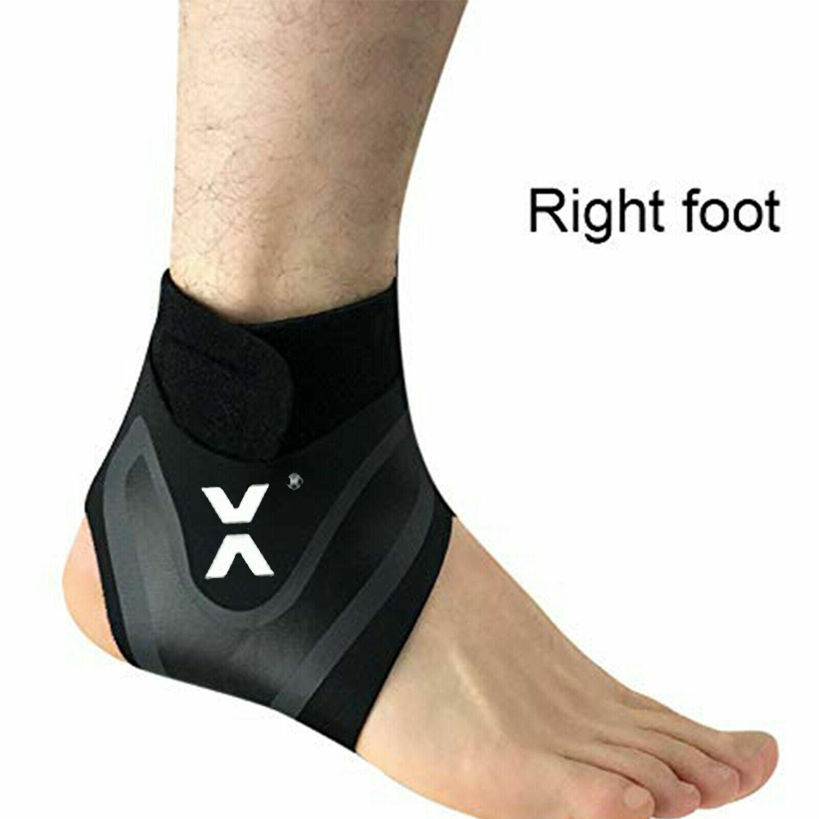 Support Brace For Ankle - Ankle Support Elasticated Bandage Medical Compression Wrap Strap Right Foot Exercise & Fitness - Tophatter Daily Deals