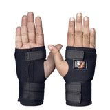 Compression Wrapping Wrist - Wrist Brace Support Adjustable Carpal Tunnel Splint Arthritis Pain Straps Exercise & Fitness - Tophatter Daily Deals