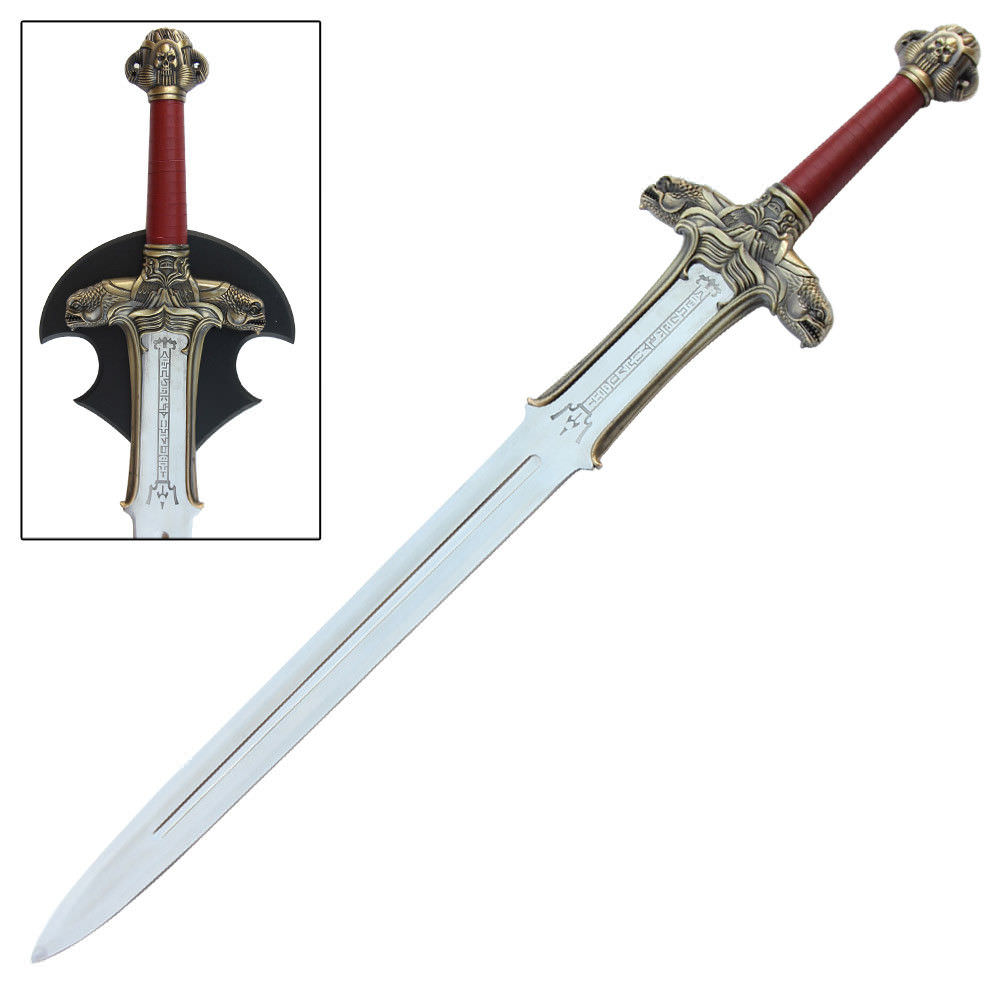 Conan the Barbarian Atlantean Fantasy Sword - TOPHATTER'S ARMORY DEALS Collectible Weapons - Tophatter Daily Deals