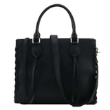 Concealed Carry Emma Leather Satchel Lockable CCW Bag Handgun Purses - Tophatter Daily Deals