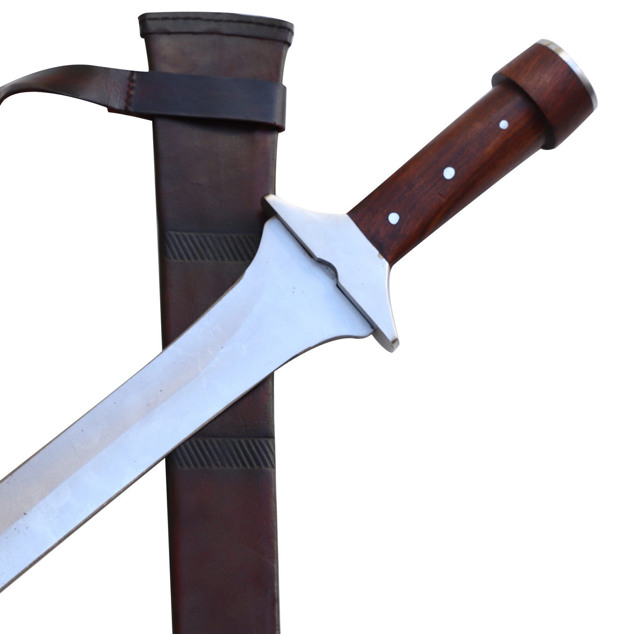 Conceptualized Ache Full Tang Battle Ready Viking Sword Swords - Tophatter Daily Deals