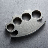 2024 New CNC Process Full Stainless Steel Constantine Holy Spiritus Brass Knuckles Paper Weight Brass Knuckles - Tophatter Daily Deals