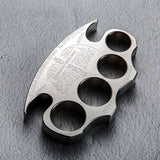 2024 New CNC Process Full Stainless Steel Constantine Holy Spiritus Brass Knuckles Paper Weight Brass Knuckles - Tophatter Daily Deals