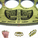 Constantine Brass Knuckles Holy Spiritus Paperweight - 6 colors Belt Buckle - Tophatter Daily Deals