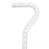 "Bubbles In Ice" - Exquisite Bubblé Elegance: A Translucent Crystal Shaft With Captivating Bubbles Clear Lucite Walking Canes - Tophatter Daily Deals