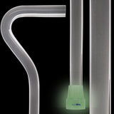 "Crystal Clarity" Cane: Invisible & Translucent Shaft Clear Lucite Walking Canes - Tophatter Daily Deals