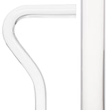 "Crystal Clarity" Cane: Invisible & Translucent Shaft Contemporary Angled Clear Lucite Walking Canes - Tophatter Daily Deals