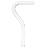 "Crystal Clarity" Cane: Invisible & Translucent Shaft Clear Lucite Walking Canes - Tophatter Daily Deals