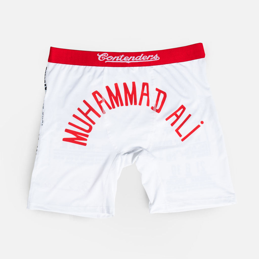 Contenders Clothing Muhammad Ali Robe 1965 Brief White Underwear - Tophatter Daily Deals