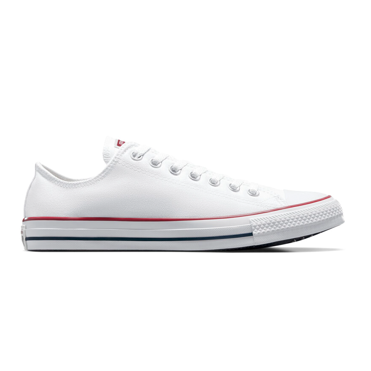 Converse Chuck Taylor All Star Canvas Low Top Sneakers Optical White Footwear - Tophatter Daily Deals