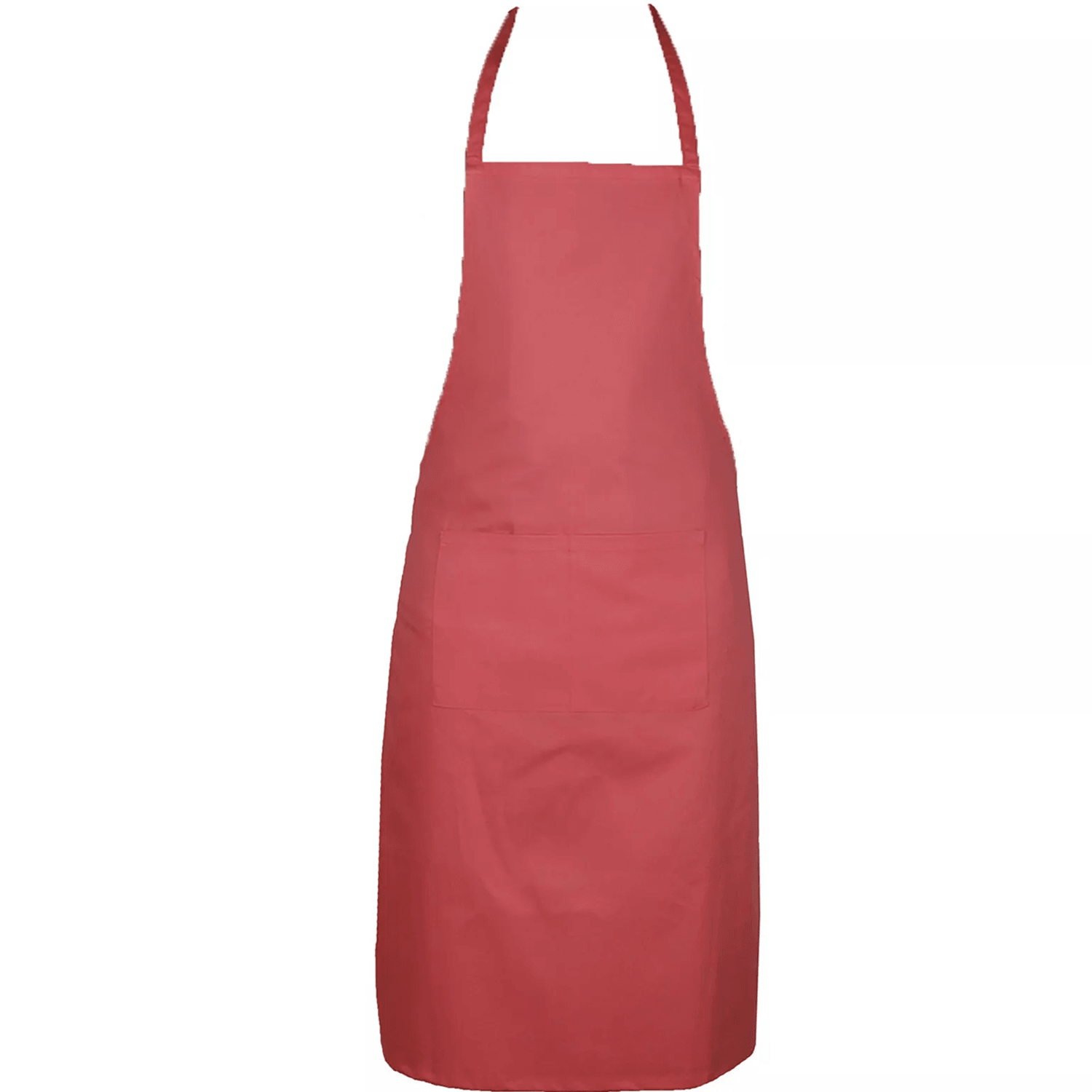 Waterproof Kitchen Apron - Plain Apron for Cooking Chefs Baking Pocket Craft BBQ Front Butcher Catering marron Clothing - Tophatter Daily Deals
