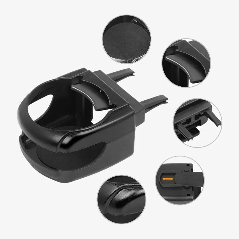 Car Cup Holder Vent Mount Quick Install Universal Cup - Tophatter Daily Deals