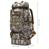 Tactical Backpack Foldable Hiking Camping Bag Home & Garden > Travel > Backpacks - Tophatter Daily Deals