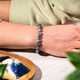 The Empath’s Cord Cutter – Black Moonstone Bracelet Bracelets - Tophatter Daily Deals