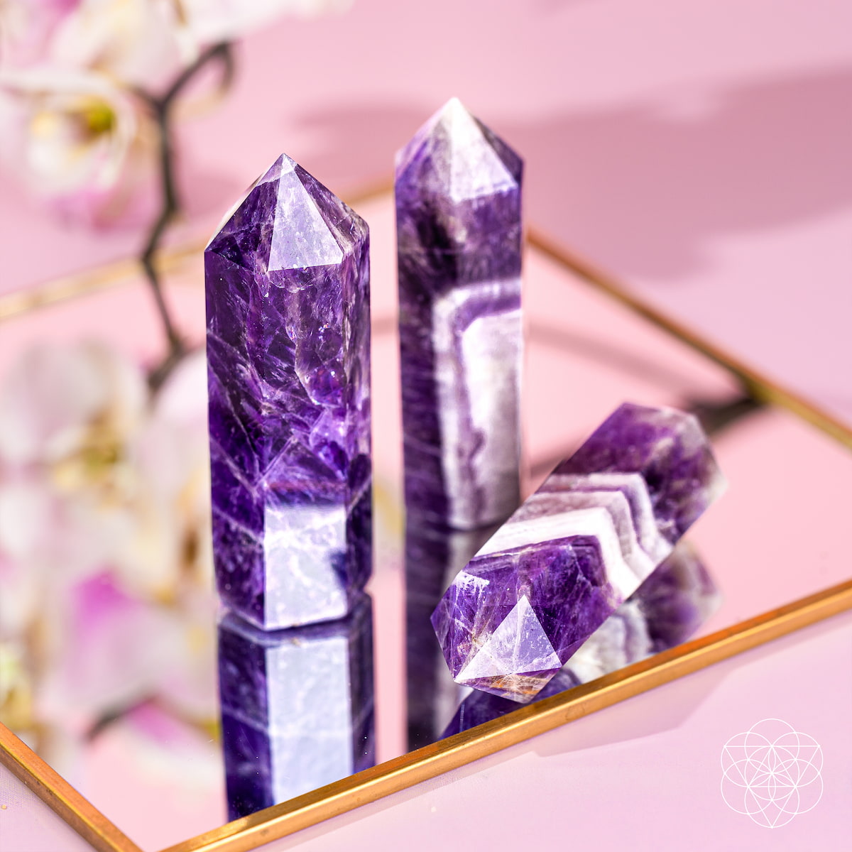 Cycle Breaker - Chevron Amethyst Point of Transformation Furniture & Decor - Tophatter Daily Deals