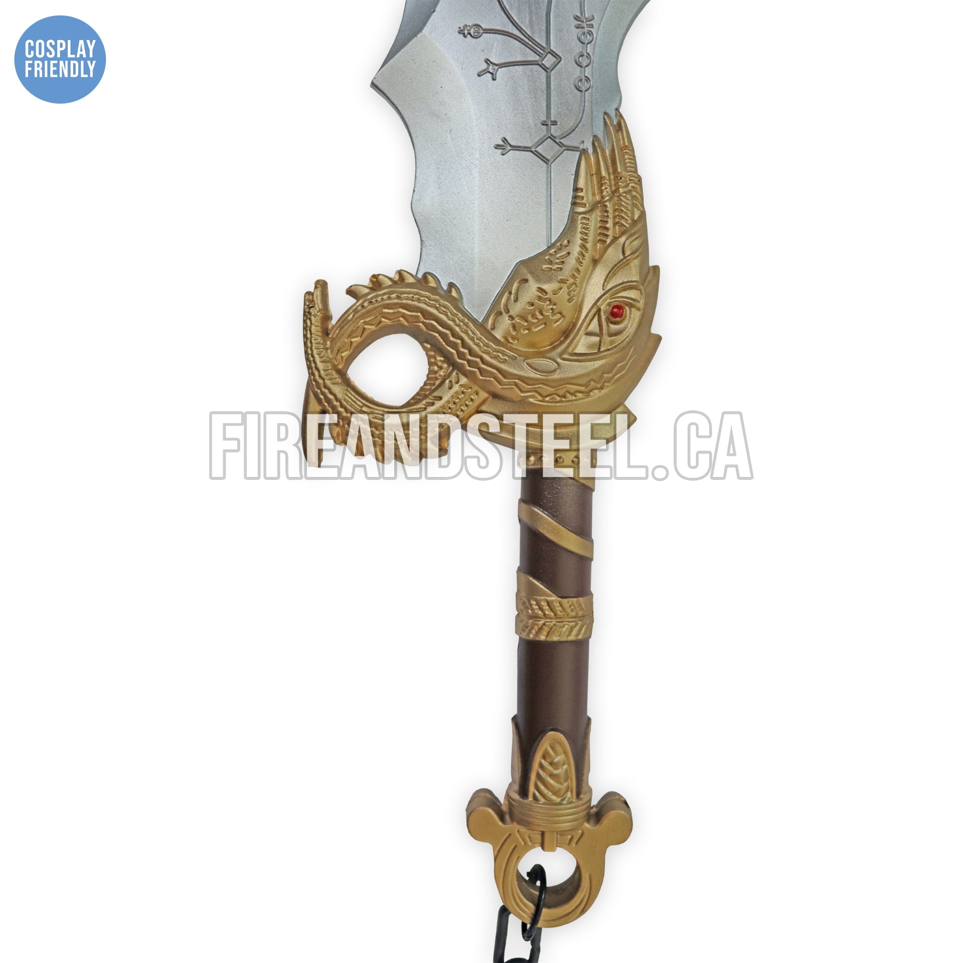 Kratos' Blades of Chaos (High Density Foam) Video Game Sword - Tophatter Daily Deals