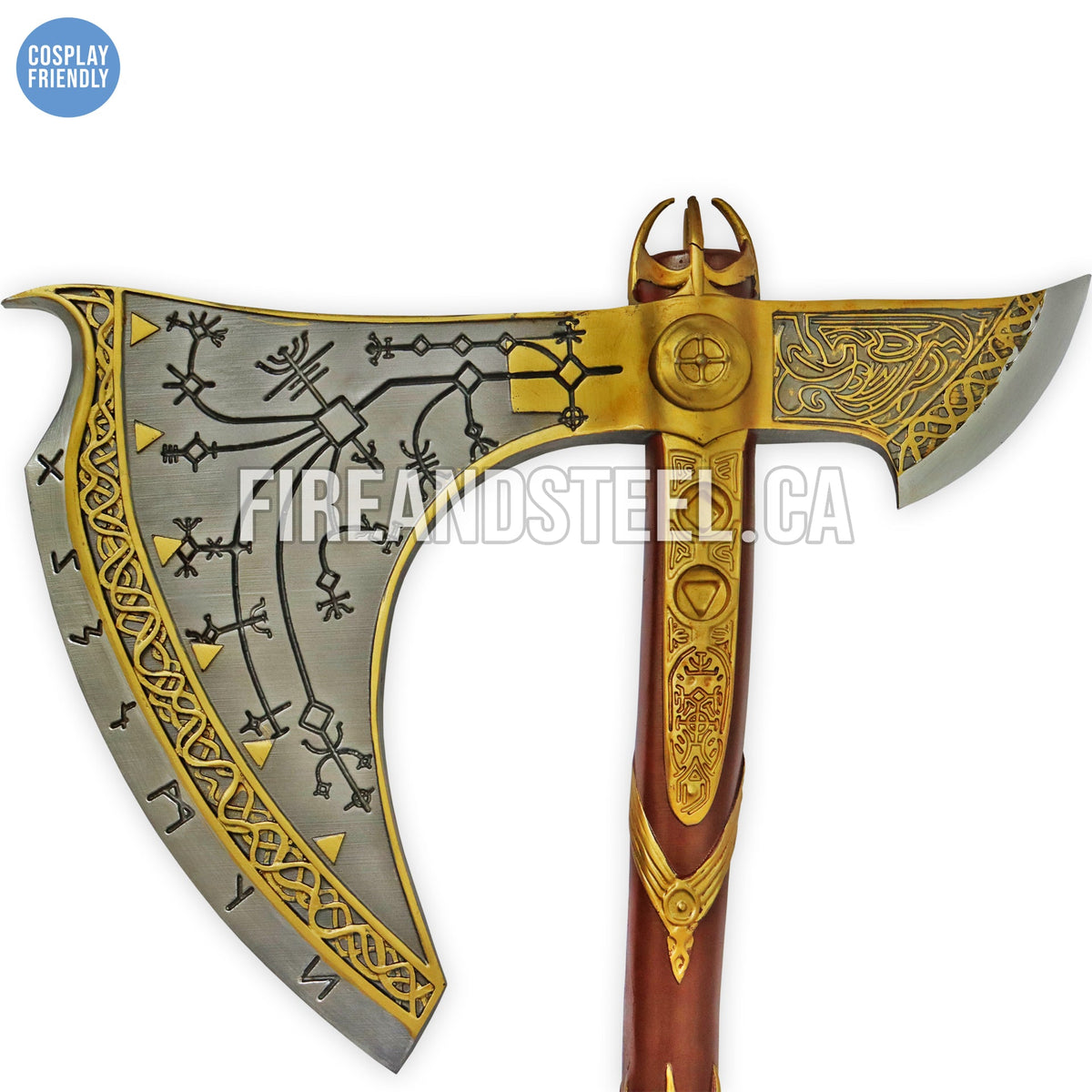 Kratos' Leviathan Axe (Resin) Video Game Sword - Tophatter Daily Deals
