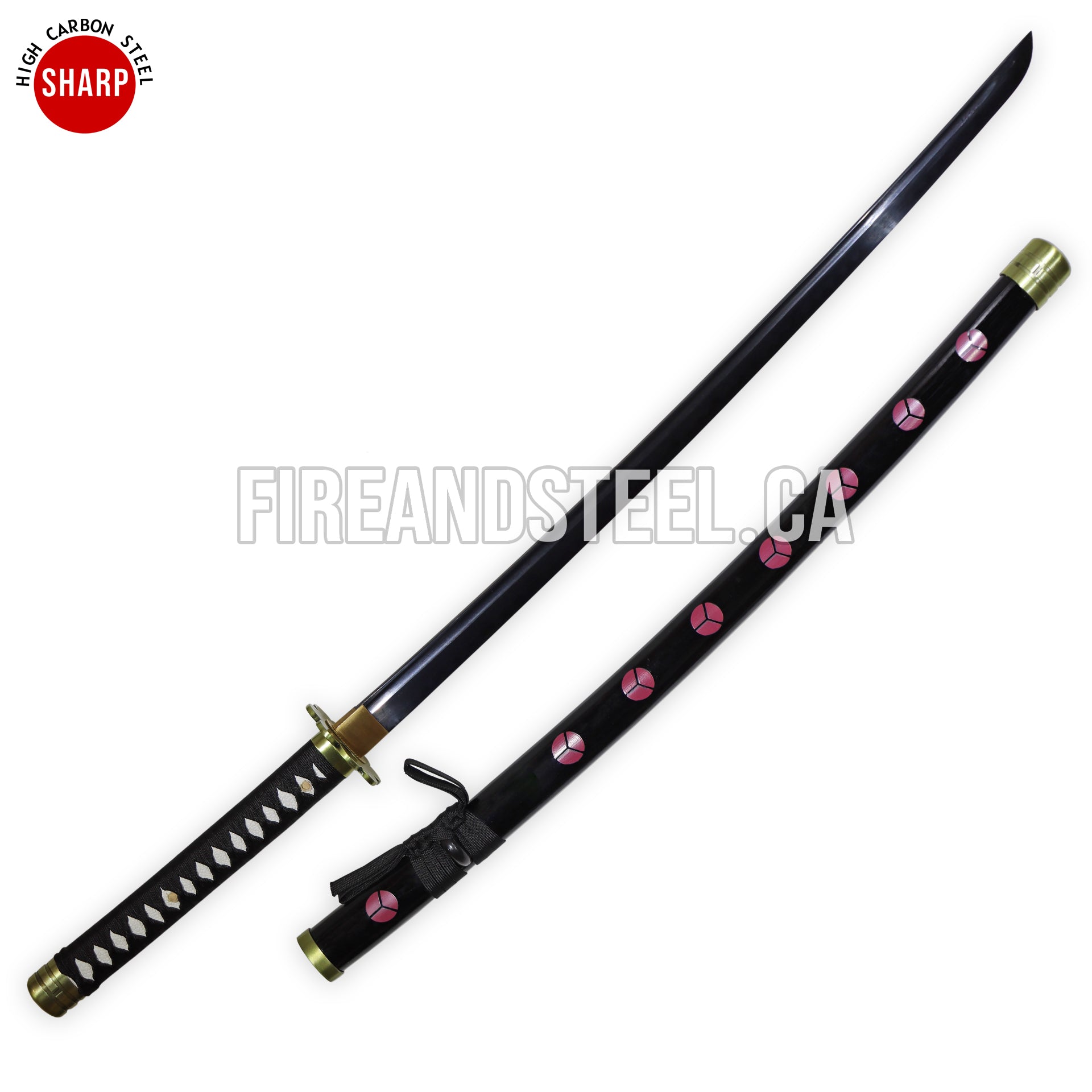 Roronoa Zoro's "Meitou; Shusui" Katana (Battle Ready) Regular Edition Anime Sword - Tophatter Daily Deals