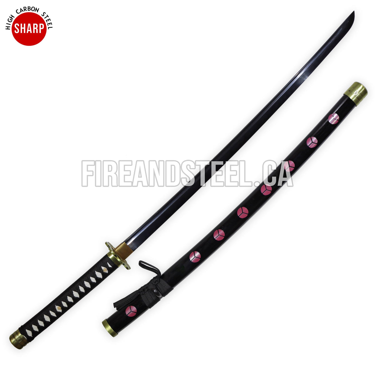 Roronoa Zoro's "Meitou; Shusui" Katana (Battle Ready) Regular Edition Anime Sword - Tophatter Daily Deals