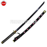 Roronoa Zoro's "Meitou; Shusui" Katana (Battle Ready) Regular Edition Anime Sword - Tophatter Daily Deals