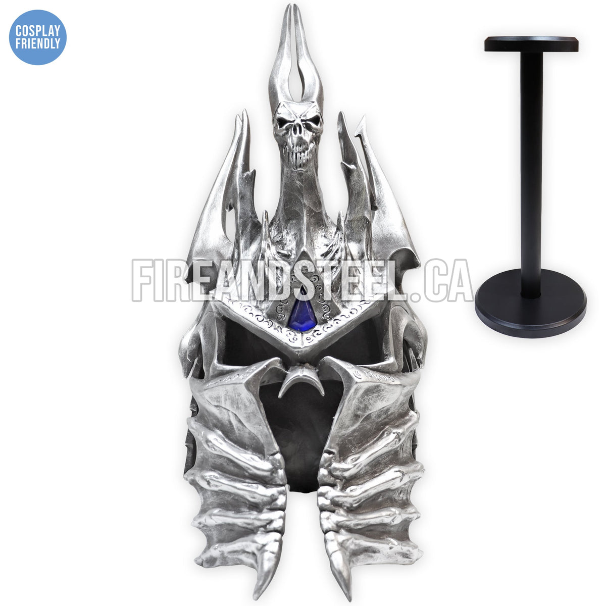 Lich King's Helmet (Resin) Video Game Sword - Tophatter Daily Deals