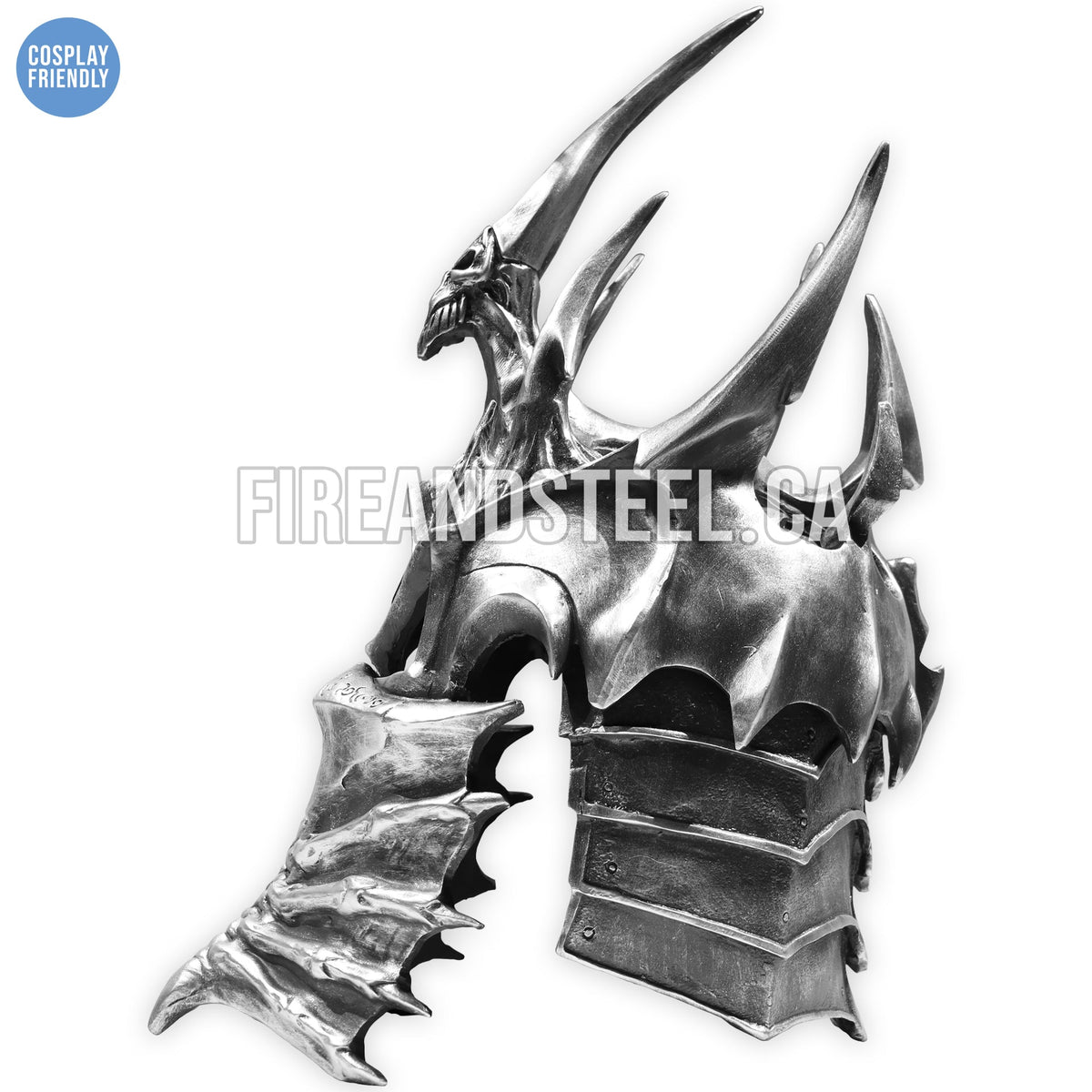 Lich King's Helmet (Resin) Video Game Sword - Tophatter Daily Deals