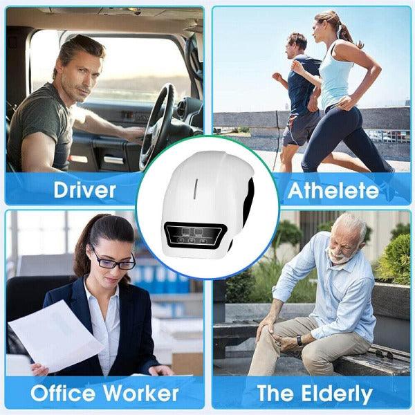 Massagers for Arthritis Knees - Cordless Knee Massager, Infrared Heat and Vibration Knee Pain Relief UK Exercise & Fitness - Tophatter Daily Deals