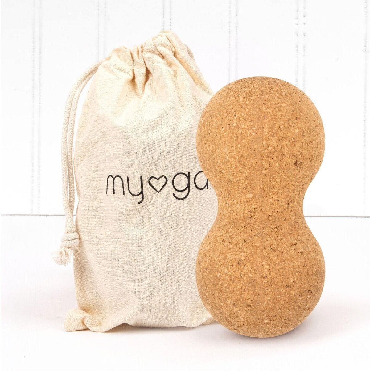 Peanut Massage Roller - Cork Peanut Massage Roller Cork Peanut Lacrosse Ball Muscle Roller Self Massager for Myofascial Release Exercise & Fitness - Tophatter Daily Deals