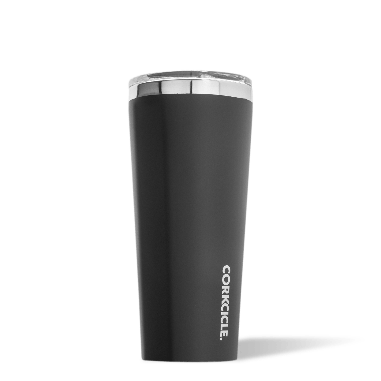 Classic Tumbler by CORKCICLE. Matte Black 24oz Tumbler - Tophatter Daily Deals
