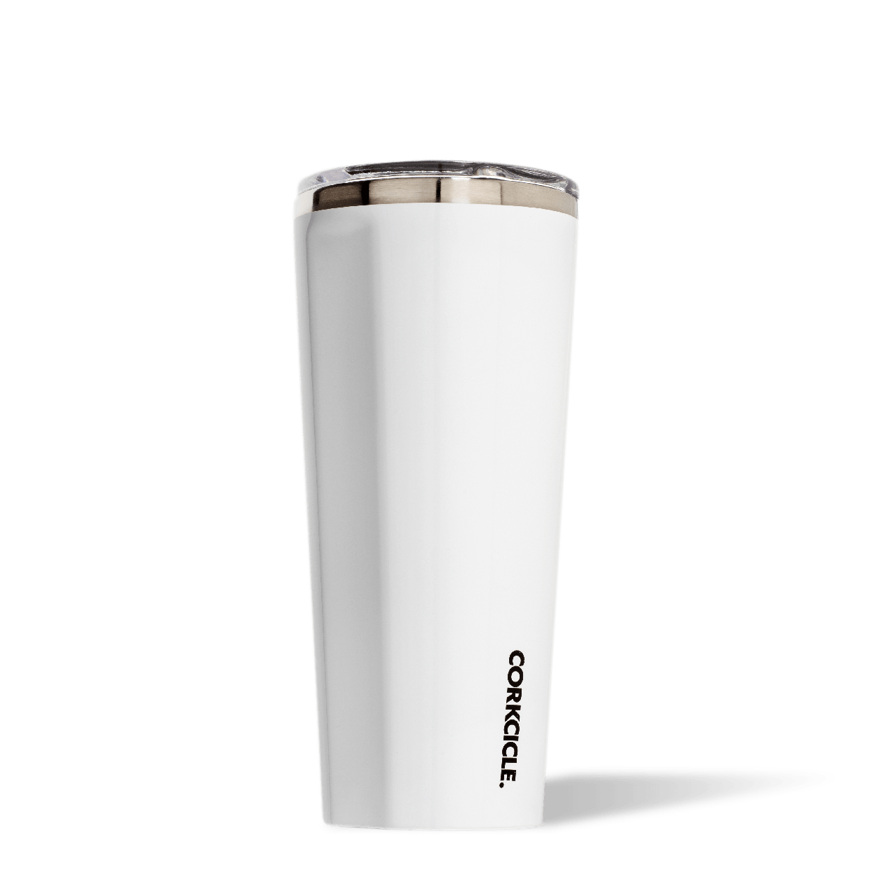 Classic Tumbler by CORKCICLE. Gloss White 24oz Tumbler - Tophatter Daily Deals