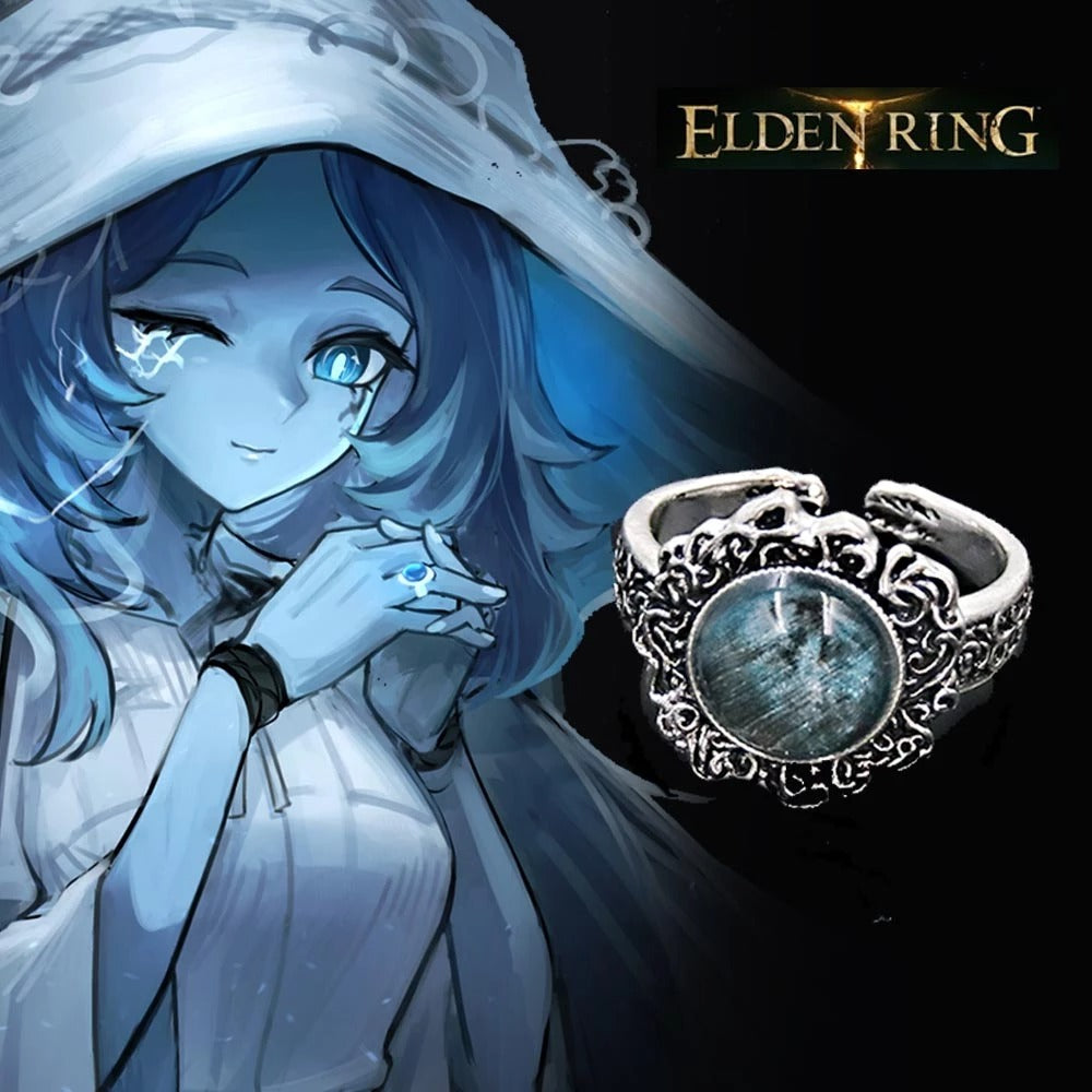 E ring Dark Moon Ring Cosplay Accessory Prop - Tophatter Daily Deals