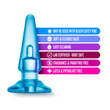 B Yours Basic Blue Anal Plug for Beginners and Kegel Exercise > Anal Range > Butt Plugs - Tophatter Daily Deals