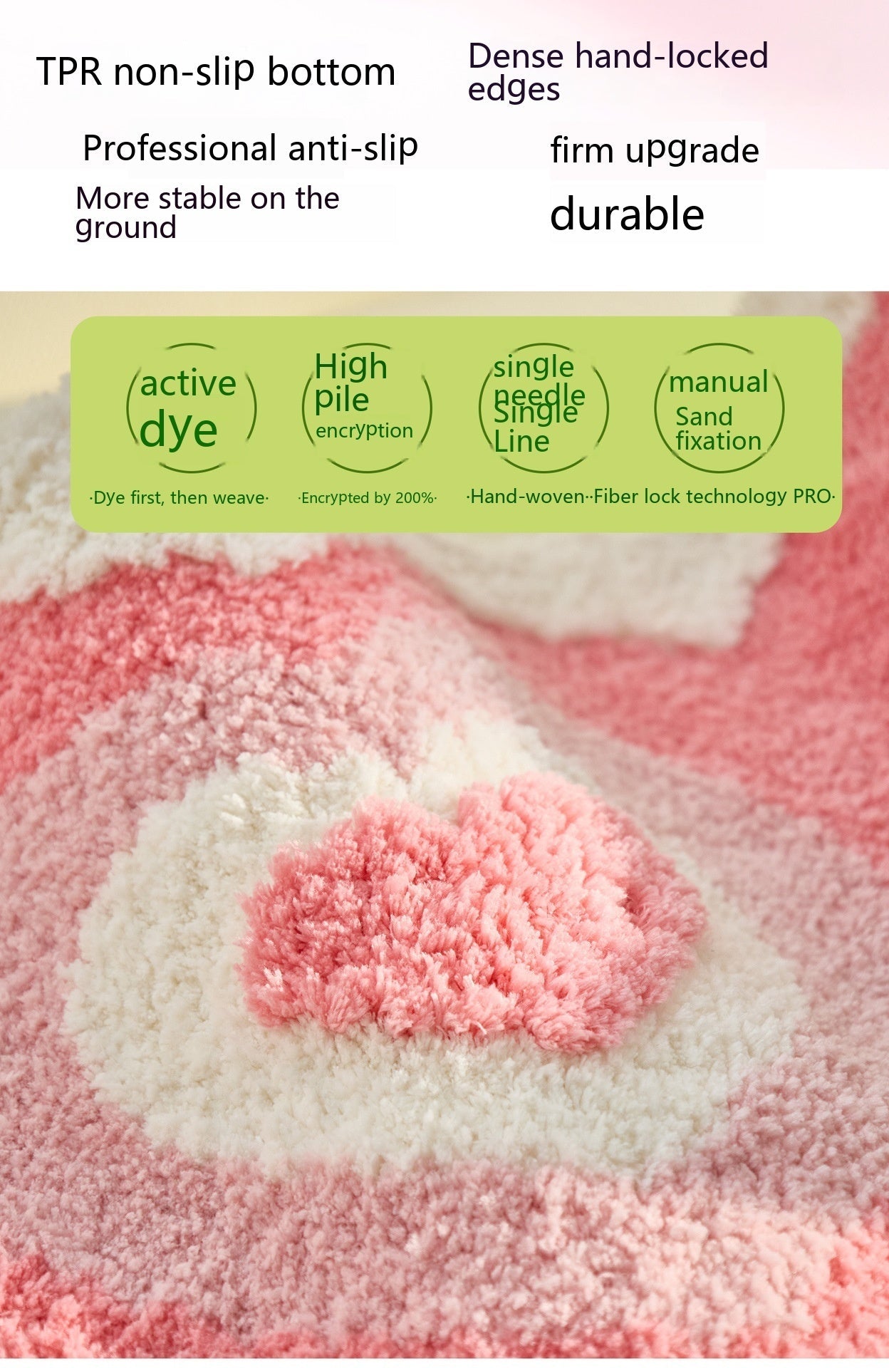 Cosmic Hearts Rug Rugs - Tophatter Daily Deals