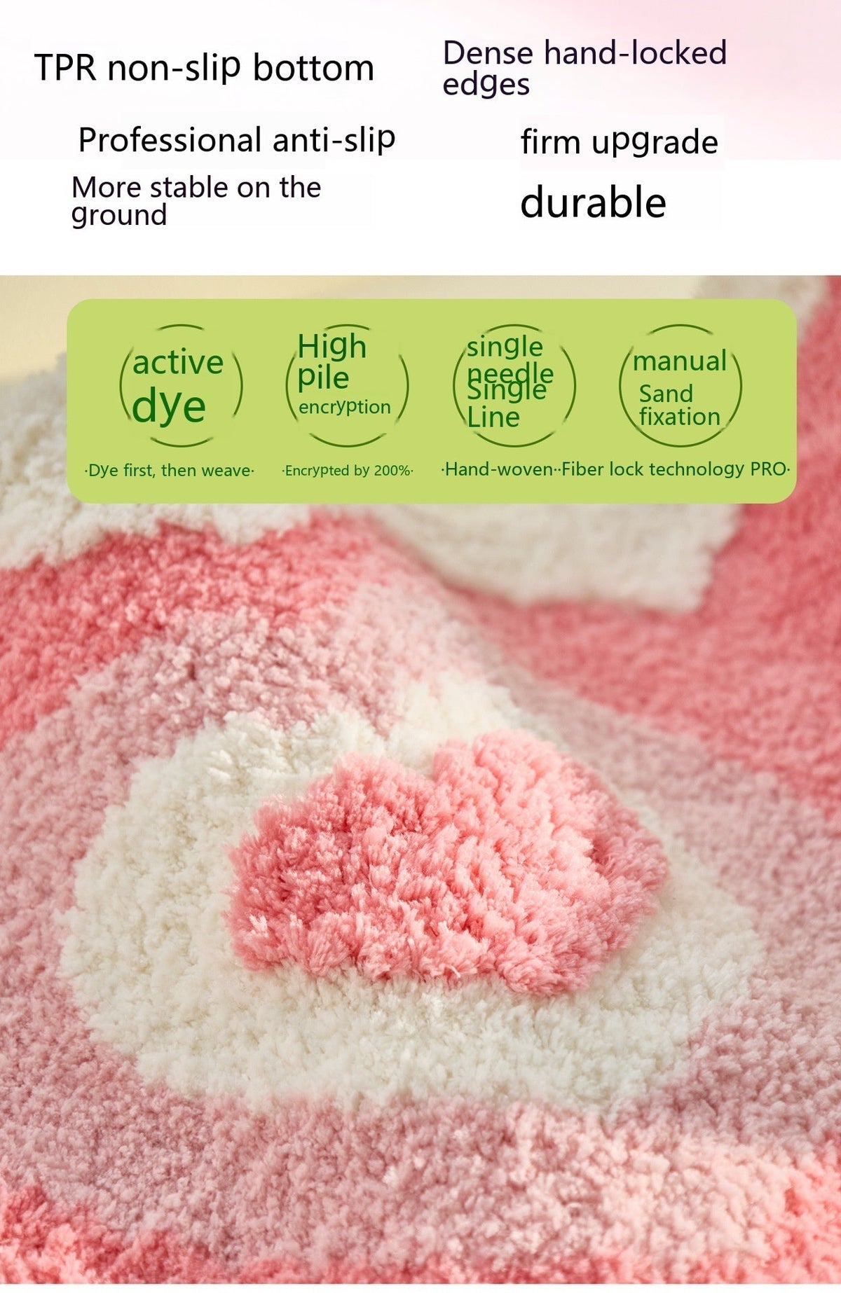 Cosmic Hearts Rug Rugs - Tophatter Daily Deals
