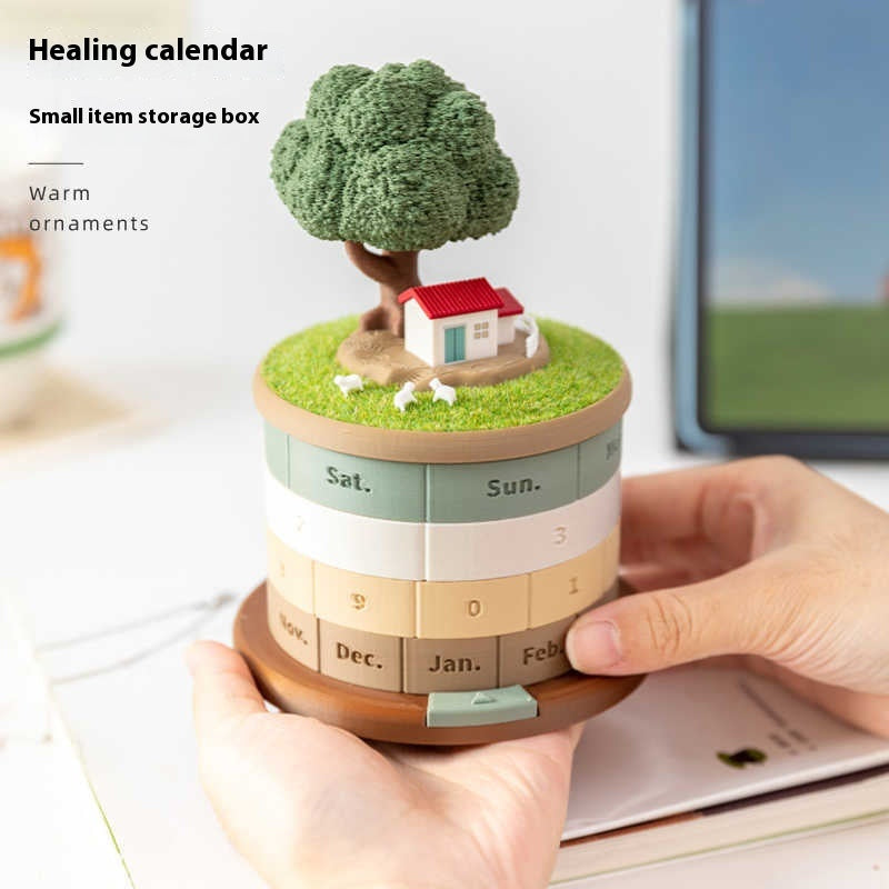 Cottage on Hill Calendar Time Calendar Under The Tree Calendar - Tophatter Daily Deals