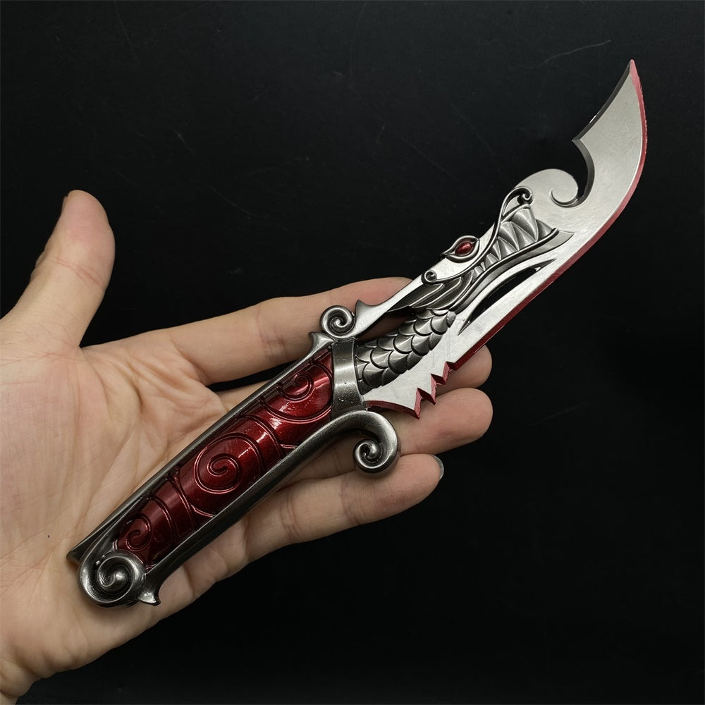 Val Game Coveted Knife Metal Replica Red - Tophatter Daily Deals
