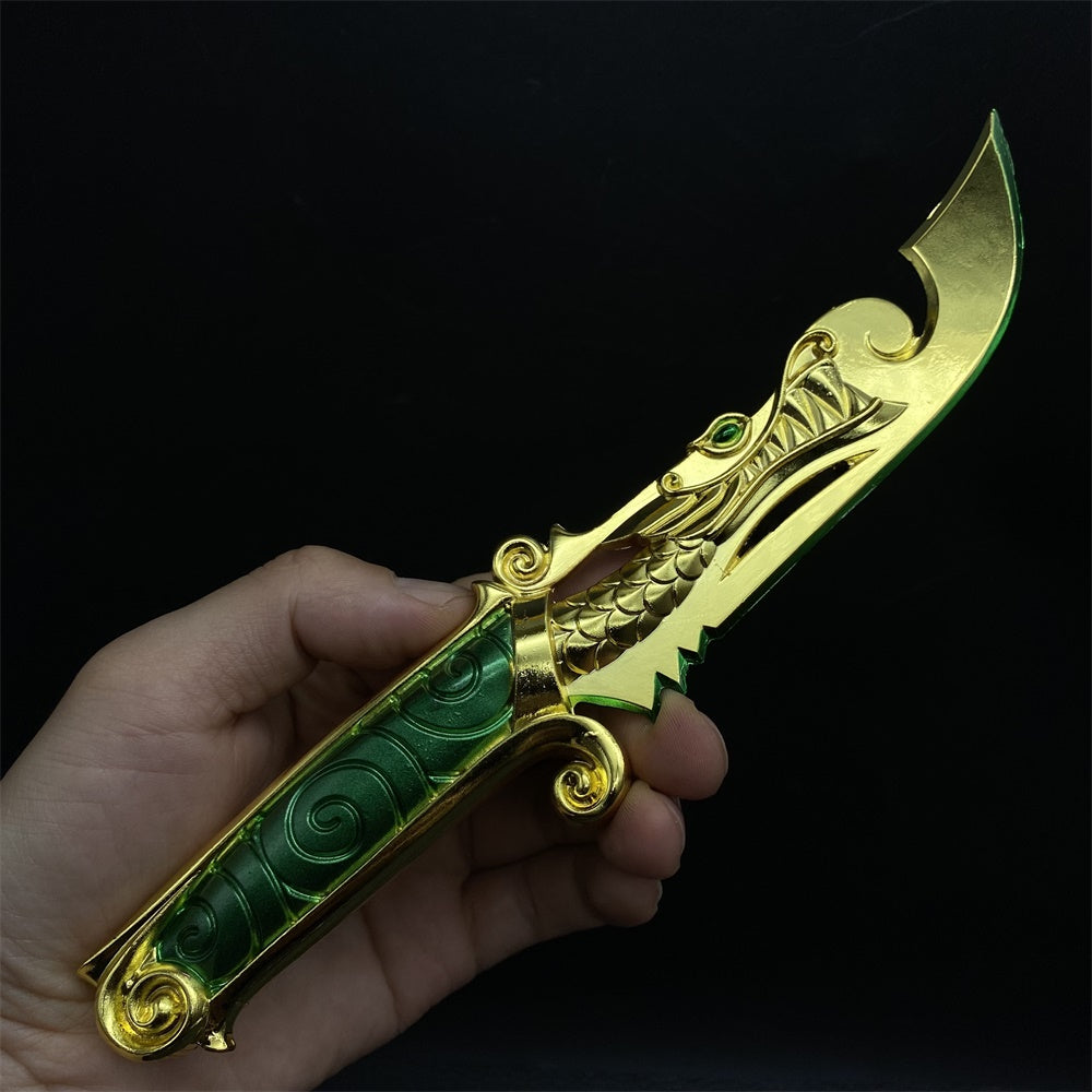 Val Game Coveted Knife Metal Replica Golden - Tophatter Daily Deals