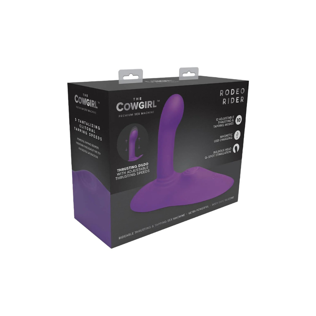 Cowgirl Rodeo Rider Rideable Sex Machine with Clitoral Tapper > Vibrators > Vibrating Pads - Tophatter Daily Deals