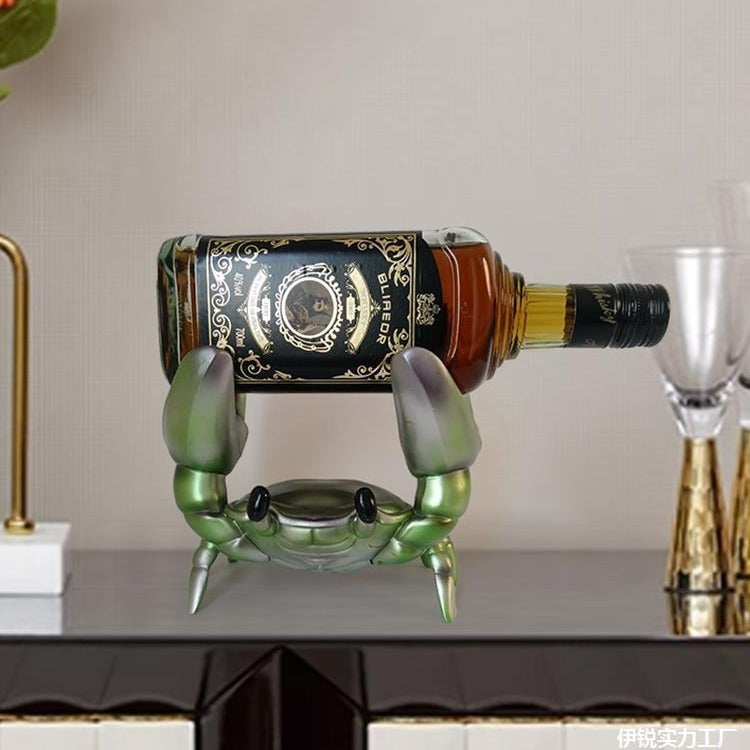 Crab Wine Rack Storage Rack - Tophatter Daily Deals